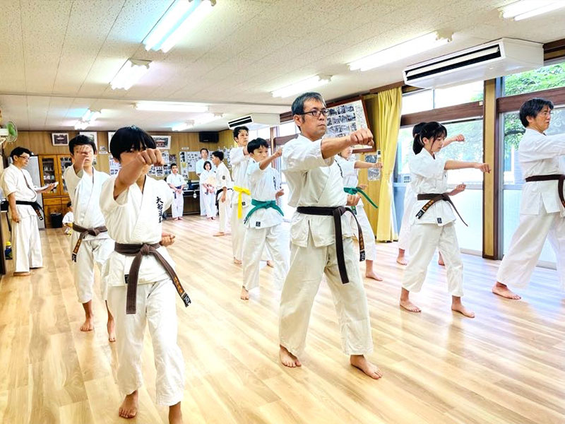 鎌倉市空手　大船道場　集合写真