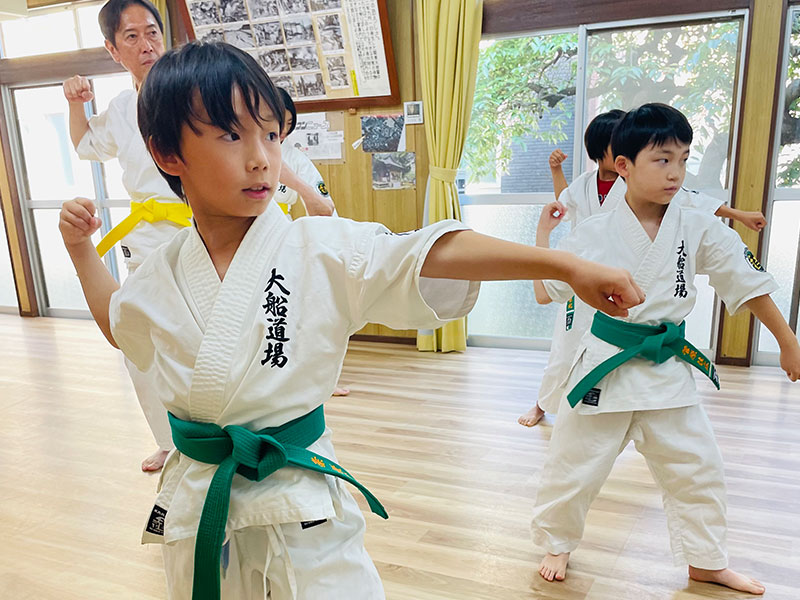 鎌倉市空手　小学生空手